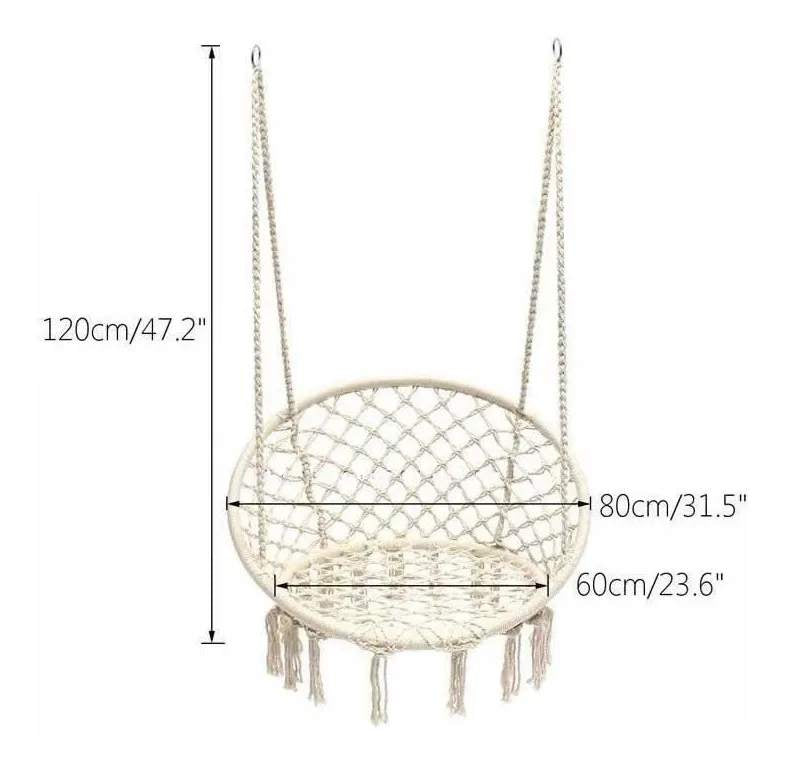 Silla Hamaca Colgante Para Terraza jardin